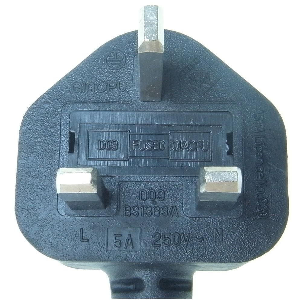 COPPL0013, C13 coupler, BS 1363, Maschio / femmina, 5A, 304,5g (10.7 oz)  - Foto 1